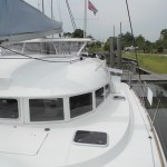 Port sie deck and saloon windows.